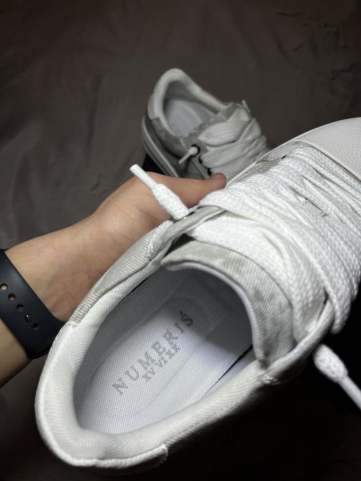 NUMERIS Atelier Acrylic Sneakers нумеріс ателі CLOUD White клауд білі
