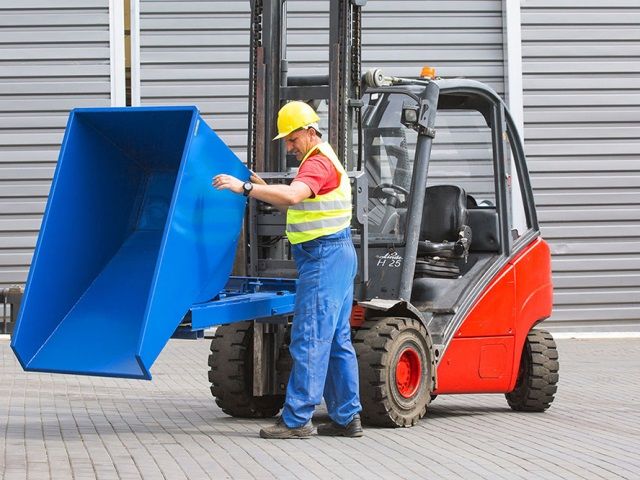 Koleba uchylna do wózka widłowego - 4000 L