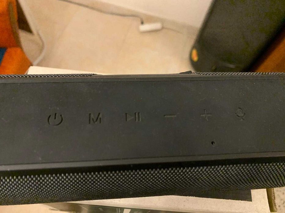 COLUNA  DE SOM QILLIVE 40W + FONES "TUDO QUASE NOVOS"