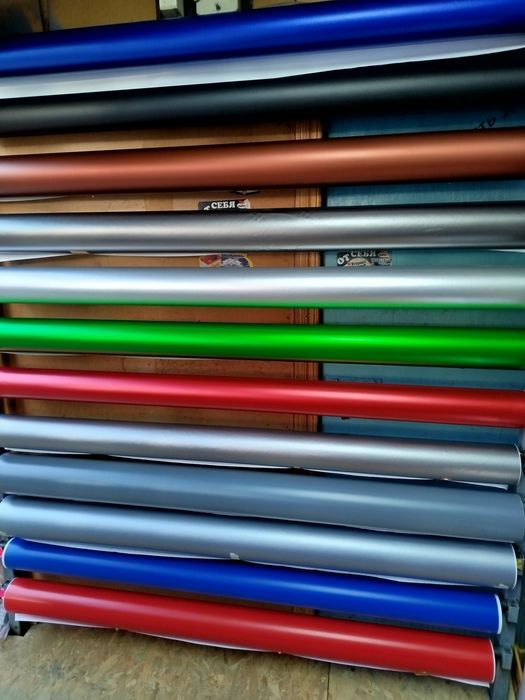 Матовий хром,вінілова автомобільна плівка