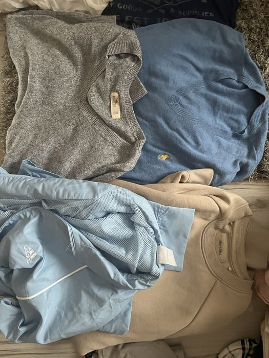 Wielka paczka ubrań damskich Polo Ralph Lauren, Adidas, Marco Polo