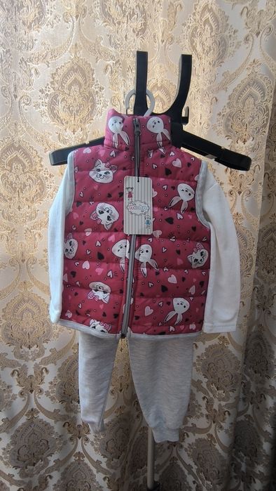Новий дитячий костюм трійка Baby Micho 80-86 см (18 міс)