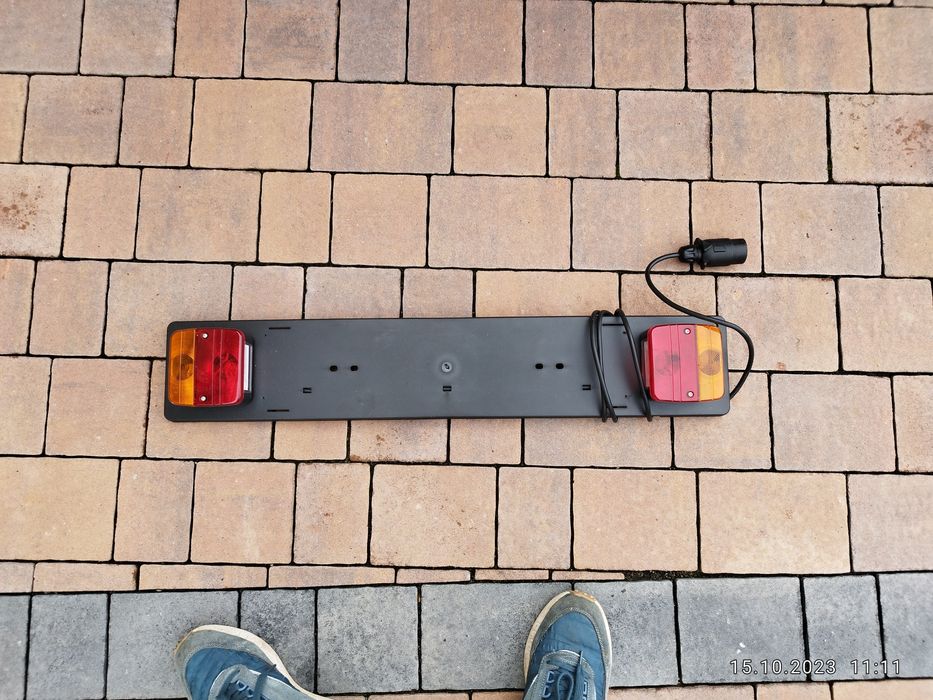 Kompletna listwa do przyczepki samochodowej