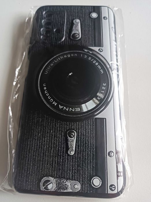 Etui na telefon Redmi 9T NOWE retro aparat fotograficzny