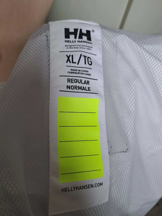 Kurtka żeglarska damska Helly Hansen CREW HOODED JACKET 2.0 - Biała