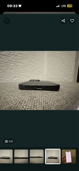 Sprzedam iphona 15 pro 90 bateria