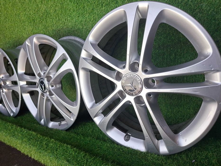 [A198] ALUFELGI 17 5x112 ORYGINAŁ MERCEDES A-Klasa,B-Klasa,Vito+Czujni