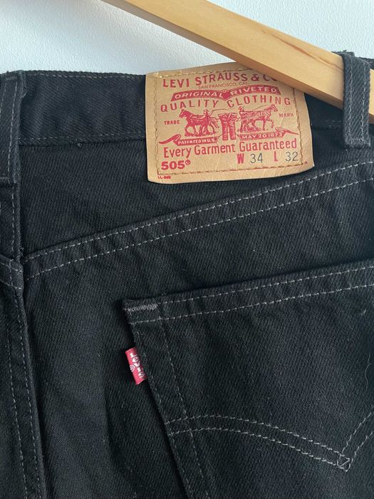 Nowe Czarne Levis 505 W34 L34