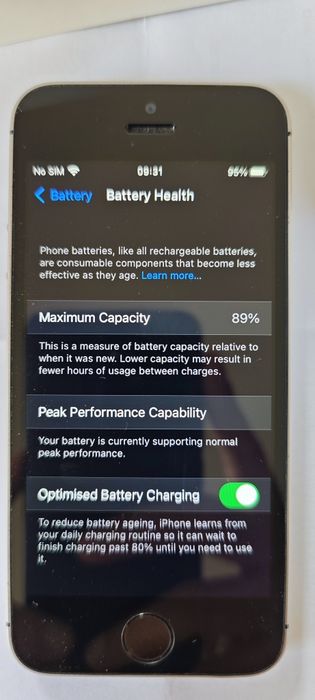 iPhone SE Space Grey 32GB