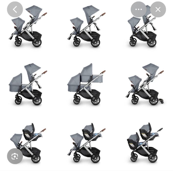 Wózek głęboko spacerowy Uppababy Vista V2