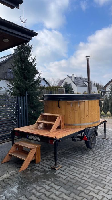 Mobilna balia ogrodowa, ruska bania