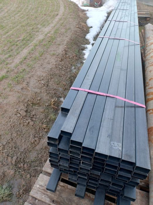 Profil stalowy 60x40x2, długość 6m, II gatunek.