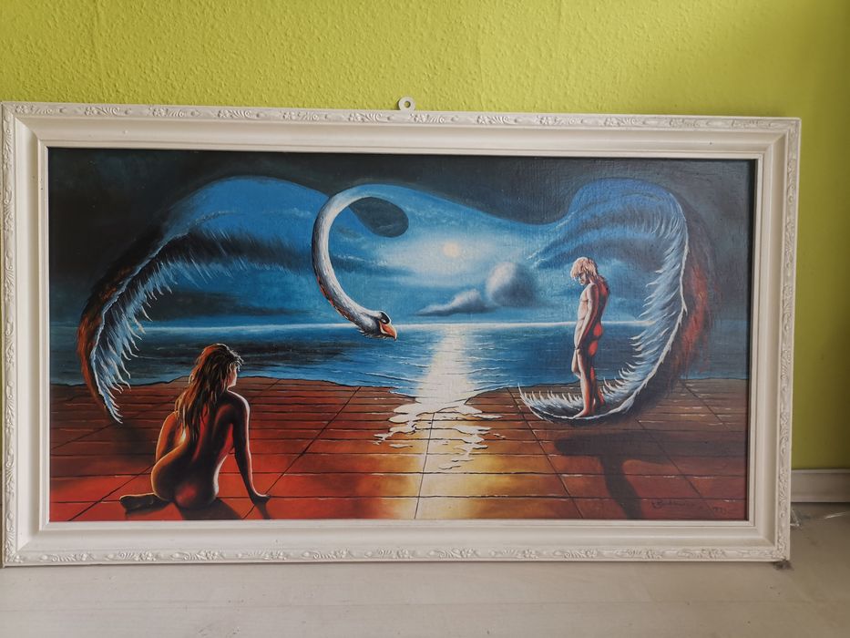 Obraz olej reprodukcja wings of love