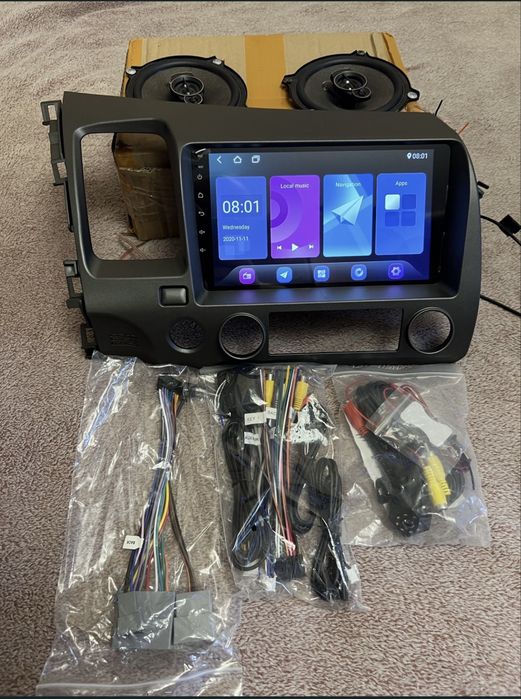Андроїд для  Honda Civic 2006-2011 CarPlay+Android auto