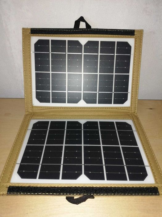 Сонячний зарядний пристрій Сонячна панель у чохлі 7W USB CcLamp CL670