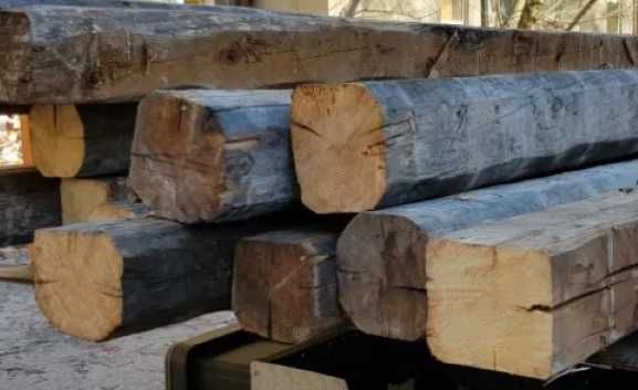 Stare belki drewniane 18 x 18 cm