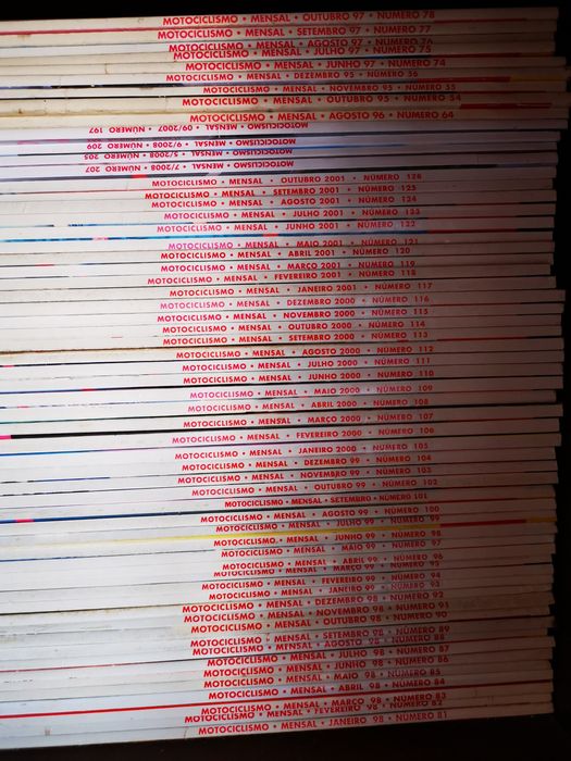 Revistas Motociclismo Coleção