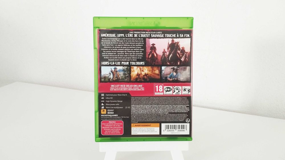 XBOX ONE S/X - Red Dead Redemption 2 - APENAS - Disco 2 + Mapa