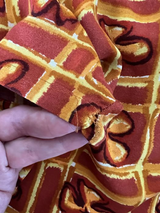 Blu di Blu damska hawajska koszula tunika wiskoza pomarańczowa S