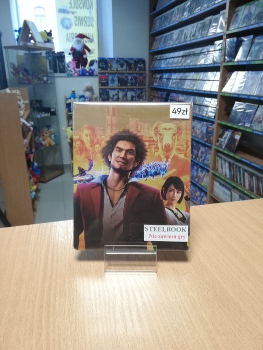 PS4 PS5 Yakuza Like a Dragon Steelbook bez gry