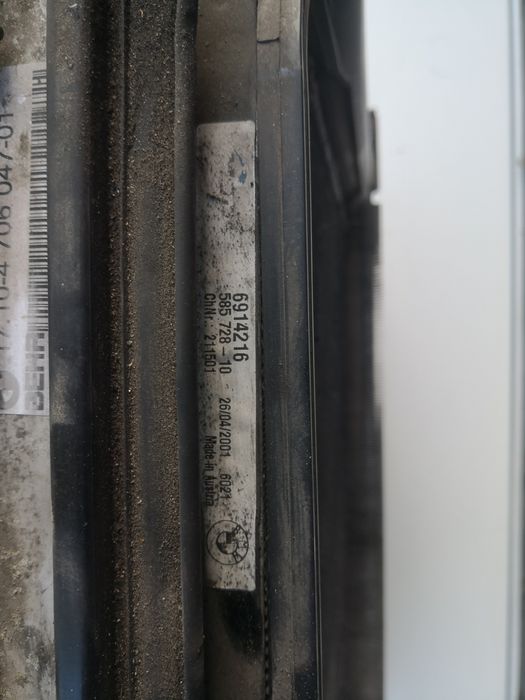 Komplet chłodnic BMW x5 e53 3.0d 184KM M57 woda klima