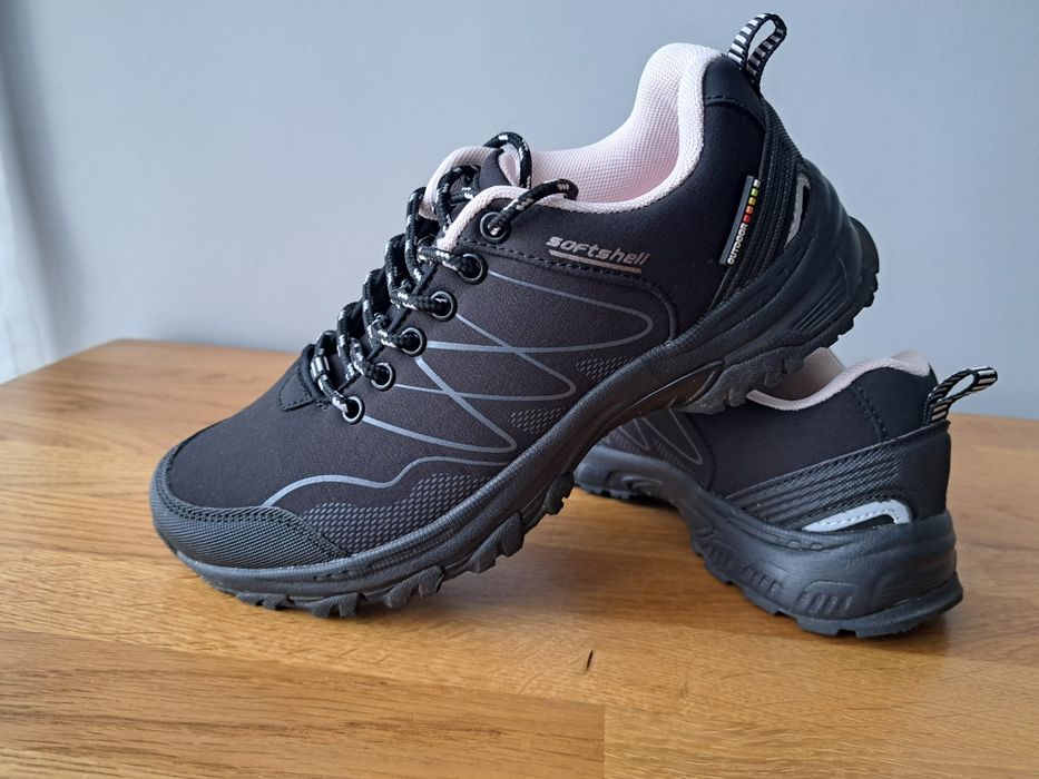 Buty damskie dziewczęce trekkingowe softshell American Club rozmiar 36