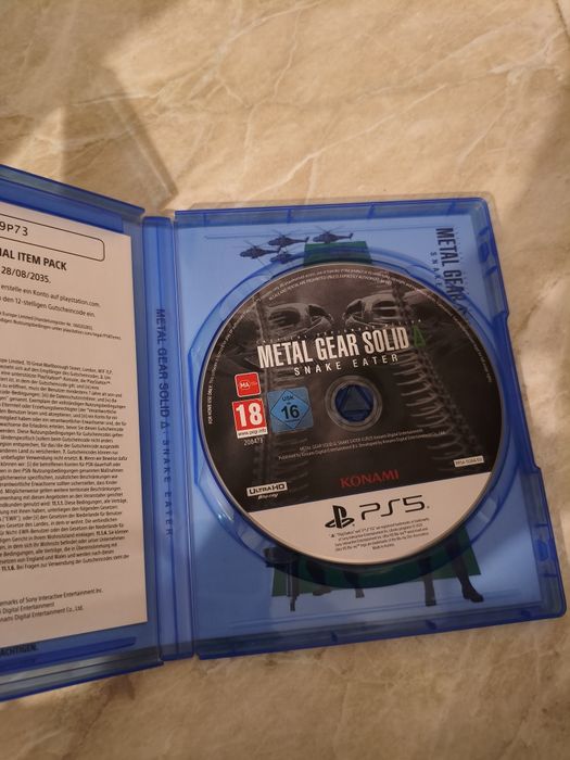 Metal Gear Solid 3 ps5