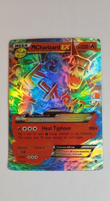 Kolekcjonerska karta  pokemon Charizard EX