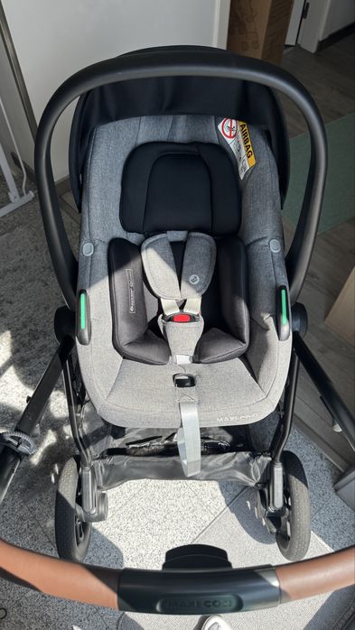 Carrinho de bebé maxi-cosi zelia s trio isofix base 360