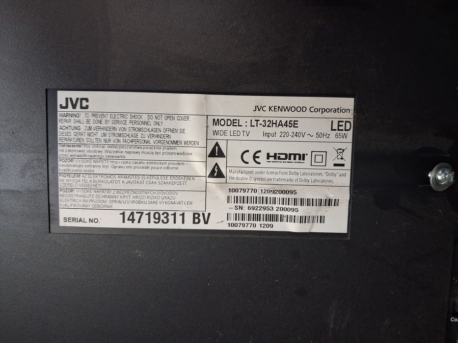 Telewizor JVC 32 cale