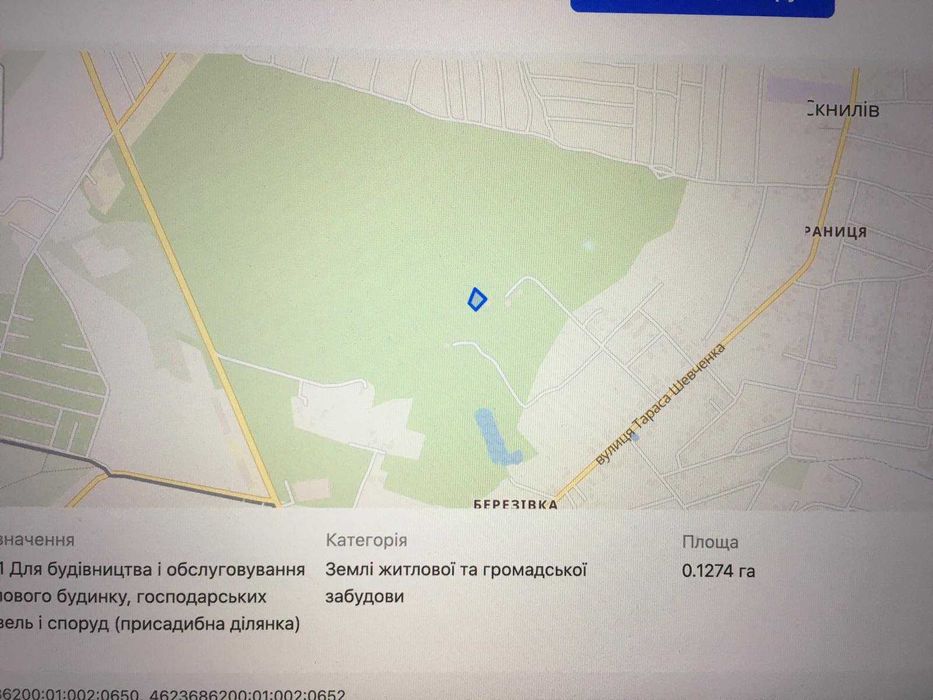 Продаж земельної ділянки в с.Скнилів