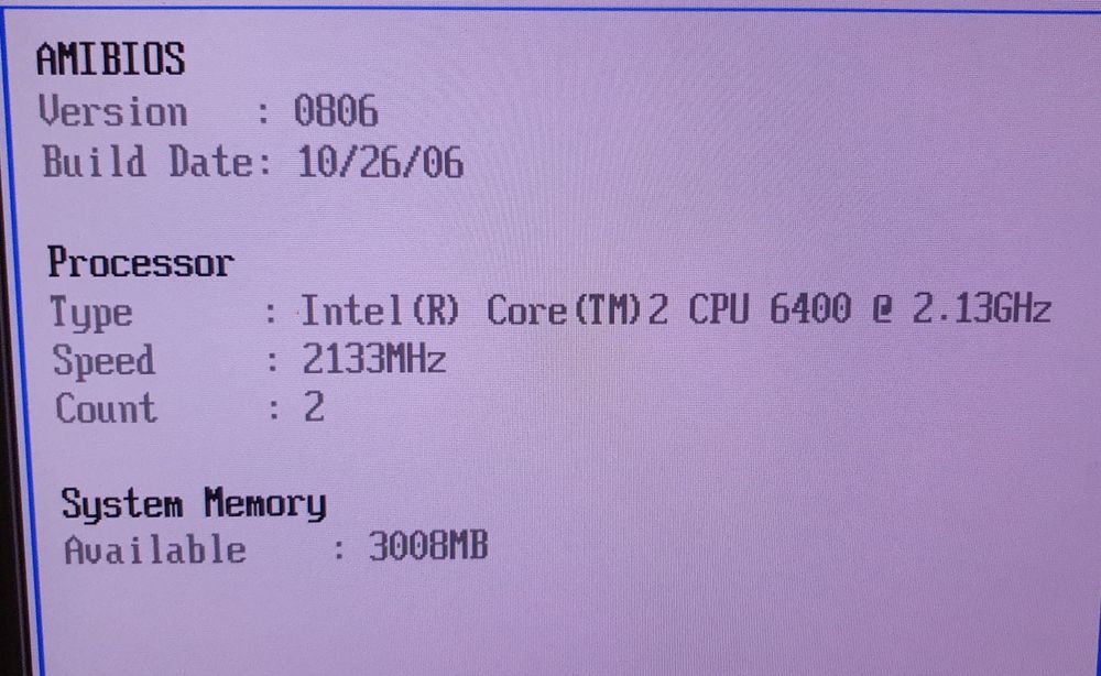 Komputer Asus P5B, intel core2