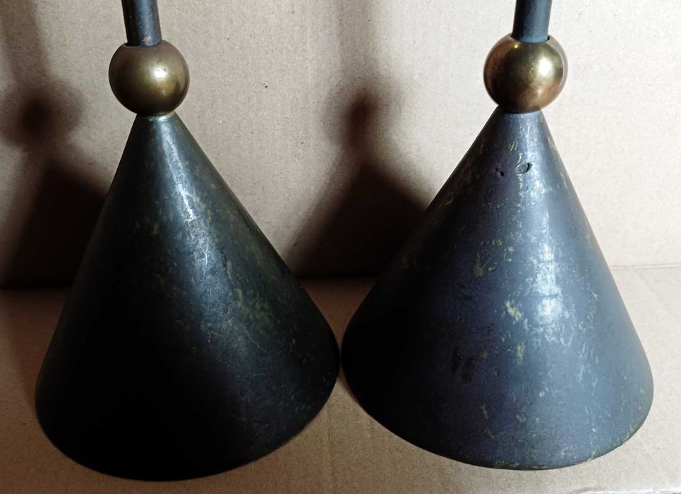 Conjunto de Castiçais Vintage Estilo Memphis