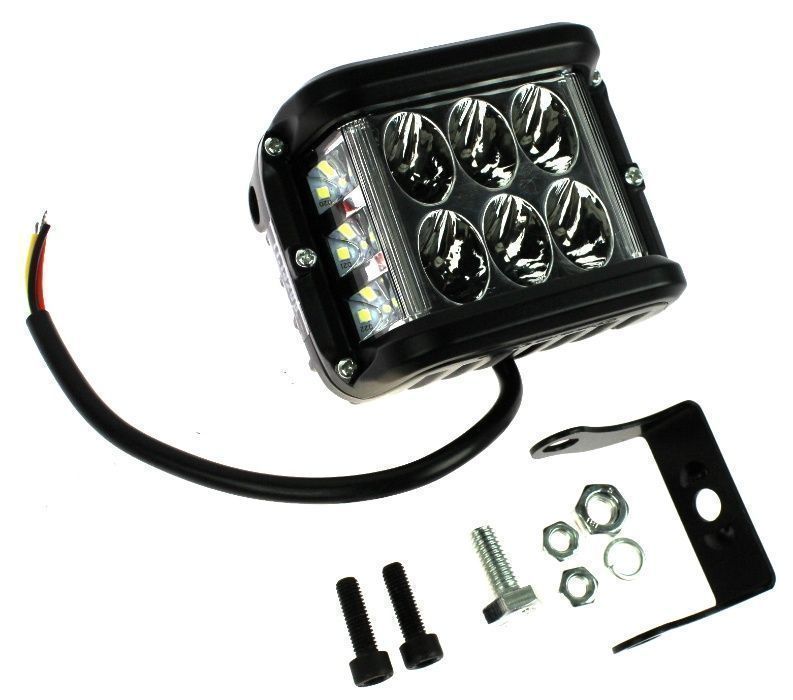Lampa robocza 2szt 2x 12LED 36W Doświetlanie zakrętów