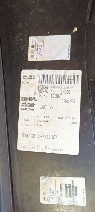 Volkswagen Touran Cross 2.0 TDI