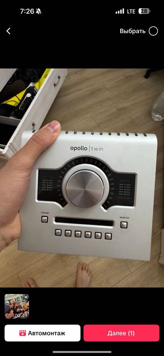 Звуковая карта Universal Audio Apollo Twin thunderbolt Duo