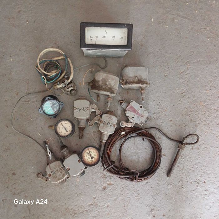 Ремфонд: концевые выключатели, манометры, датчики. Б/В