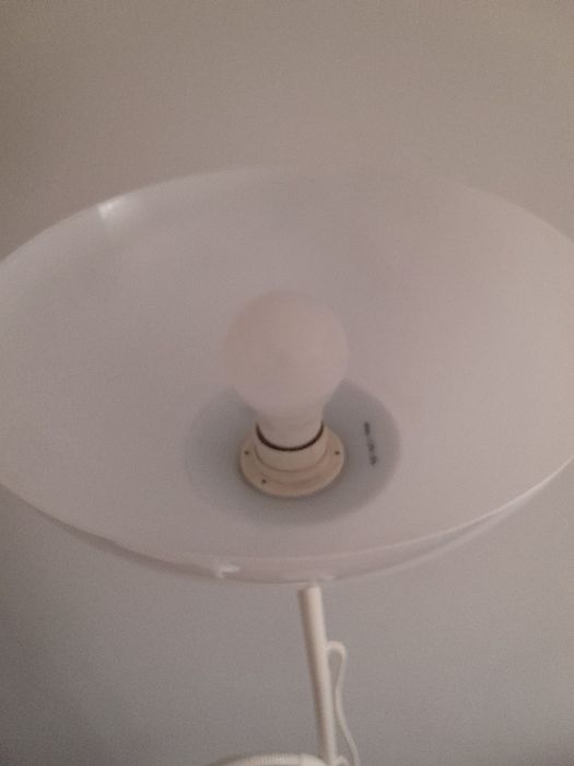 Lampa stojąca biała 173cm