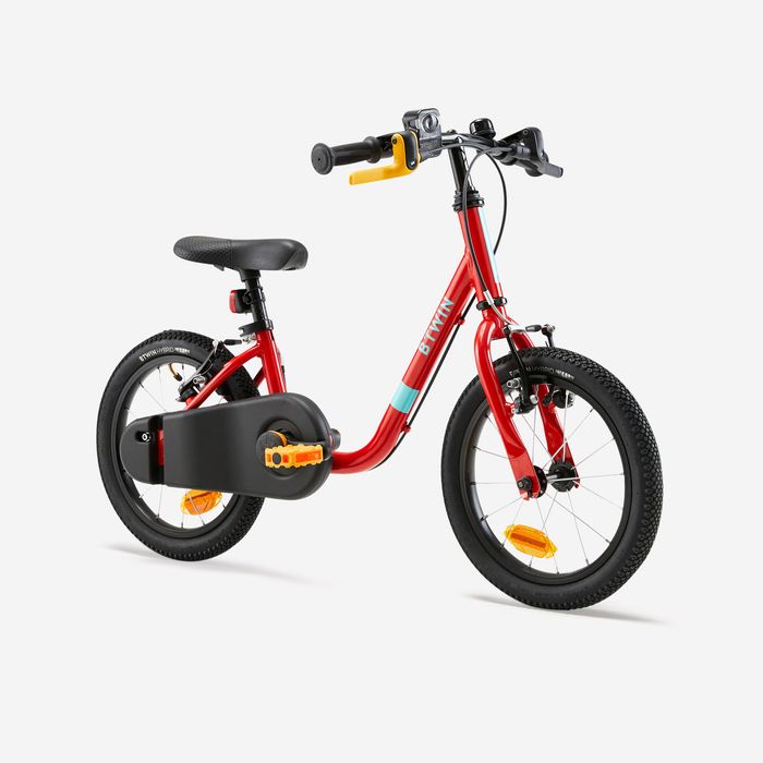 BICICLETA DE APRENDIZAGEM 2 EM 1 CRIANÇA 3-5 ANOS 14" DISCOVER 500