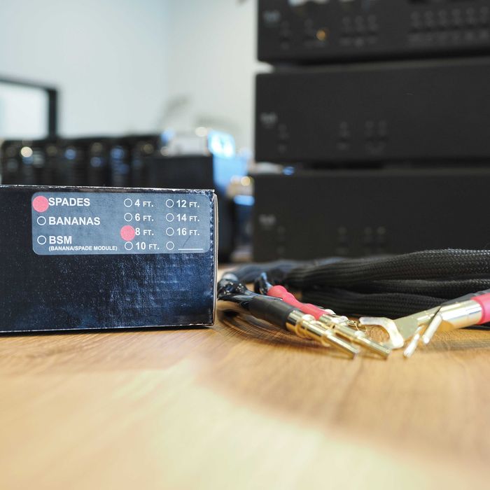 Tara Labs Caprice II kable przewody głośnikowe 2 x 2,4m nowe