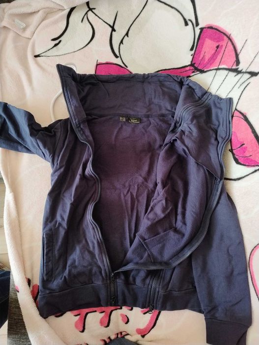 Bluza ciążowa ze wstawką niemowlęcą