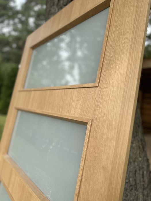 Sprzedam drzwi z futryną – nowoczesne, z przeszkleniami