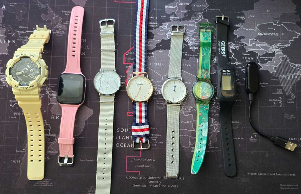 8 zegarków g-shock smart watach działające i do naprawy