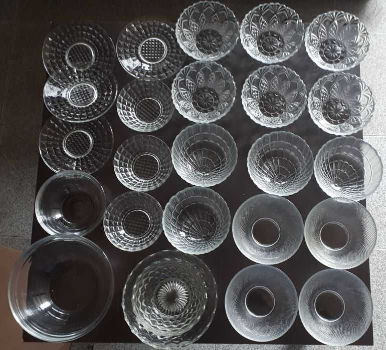 Taças de sobremesa diversas - tudo por 10 euros