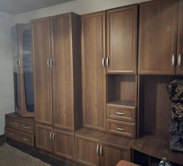 Meblościanka odcienie brązu