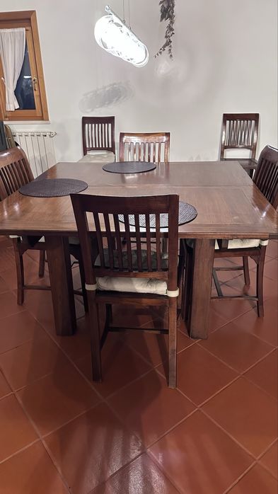 Mesa jantar quadrada