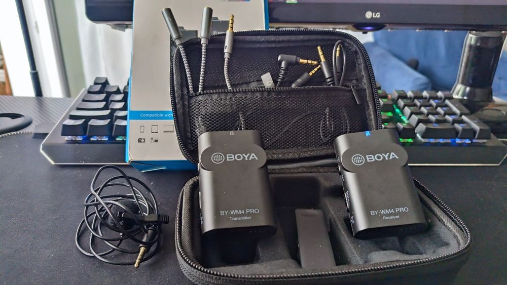 Петличный беспроводной микрофон Boya WM4 PRO