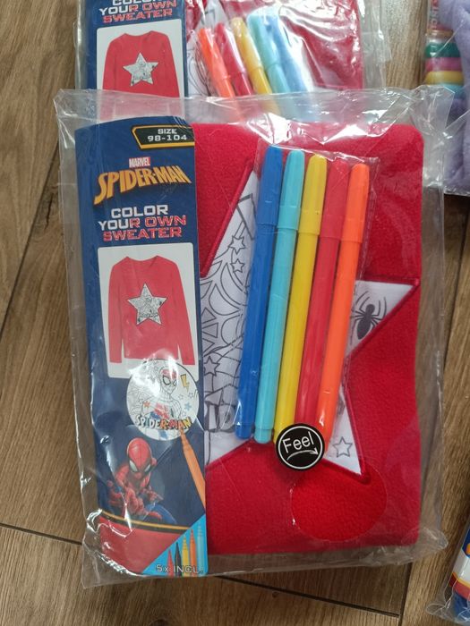 Bluzy do malowania kreatywne 4szt