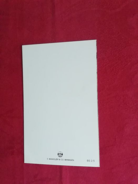 Postal de natal, alemão