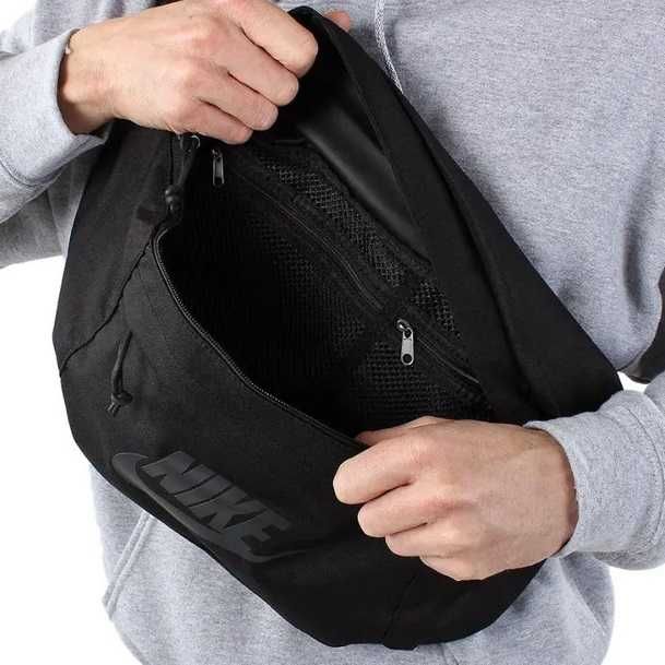 Сумка на пояс Nike (найк) бананка поясна через плече / Великий розмір